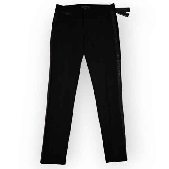 NWT BANANA REPUBLIC SLOAN BLACK SLIM ANKLE FIT STRETCH PANTS SIZE 2 - Picture 8 of 11